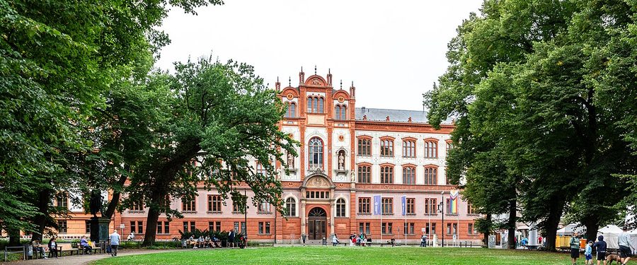 The main building of the University of Rostock